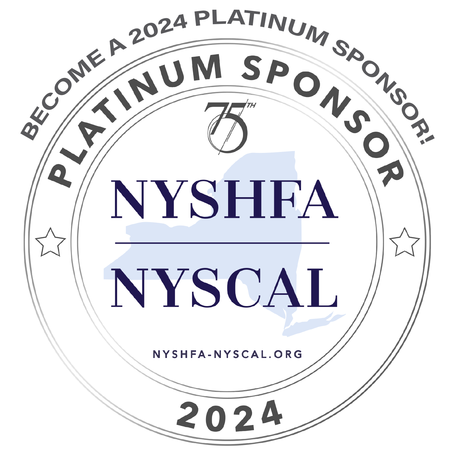 2024 Platinum Sponsors NYSHFA NYSCAL
